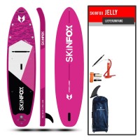 SKINFOX JELLY CARBON-SET (335x80x15)  4-TECH L-CORE SUP Paddelboard pink